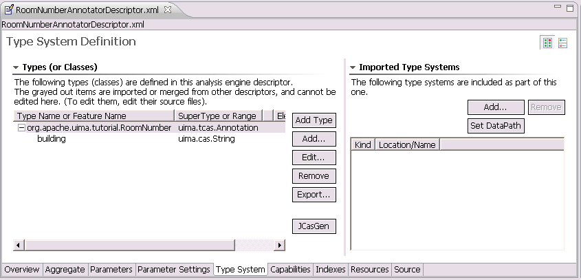 Type System definition